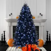 National Tree Company Artificial Christmas Tree with LED Lights Branches R5Z3