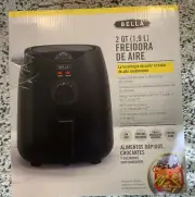 Bella 2 Qt Air Fryer, Black (Box has 3 dings)