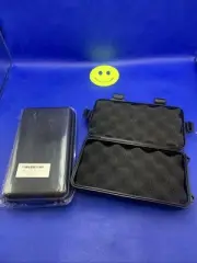 2x 8.5”x4.5”x2” Plastic Case W/Foam Waterproof Hard Container Lined Plastic Dry