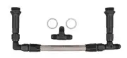 JEGS 110824 Dual Feed Fuel Line (Fuel Log) Kit for Holley 4150 Carburetors