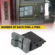 Headlight Parking Light Rocker Switch New Gray Fit For Chevy GMC Pickup Truck