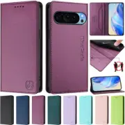 For Google Pixel 9 Pro XL 8 7 6 Pro 8A 7A 6A Wallet Card Case Leather Flip Cover
