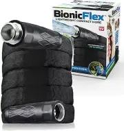 Bionic Flex Heavy Duty Commercial Grade Lightweight Black Garden Hose - 4 Sizes!