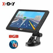 XGODY 7'' Truck Car GPS Navigation Automative Navigator Lifetime AU Map Updates