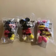 Kellogg’s Walt Disney World MINI BEAN Mickey Mouse Daisy Duck 3 Set - New Sealed