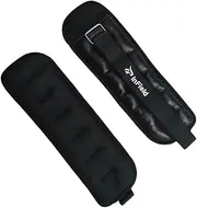 Hellery 2 Pieces Ankle Wrist Weights Sandbag Adjustable Leg Weight Straps for Dancing Aerobics