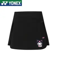 在飛比找蝦皮購物優惠-Yonex羽毛球裙2024新款運動裙女速乾褲裙防眩光網球裙羽