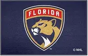 FANMATS NHL Florida Panthers Nylon Face Starter Rug