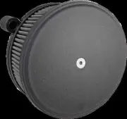 AN Stage 2 Air Filter Kit STD Wrinkle Black Dyna Super Glide Custom 05-14