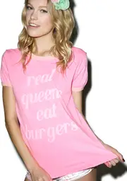 [Wildfox Couture] Real Queens Vintage Ringer Tee