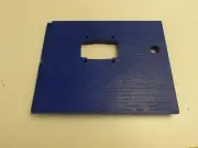 Dynamo Air Hockey -Coin Door Blue- Factory NOS- P/N 860001910