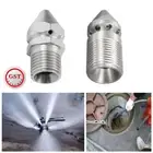 1/2PCS Pressure Washer Nozzle Drain Sewer Jetter Pipe Dredge Cleaner Nozzle Tool