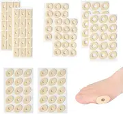Callus Cushions Self Adhesive Callus Pads Corn Pad for Foot Foot Corn Remover Corn Cushions Soft Foam Self Adhesive Callus Pads Callus Corn Pad for Foot Toe Care 120PCS