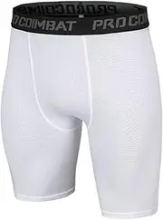 [QIDIWIN] Men's Sports Compression Shorts - Athletic Running Performance Baselayer Underwear, Perfect for Workout Running
