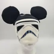 NEW Disney Knitted Hat - Star Wars - Storm Trooper - Mickey Mouse Warm Winter
