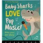 BABY SHARKS LOVE POP MUSIC 繪本 | 鯊魚寶寶 | 碰碰狐 -全新-最後一本