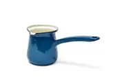 Coffee Culture Enamel 450ml Turkish Coffee Pot Maker Stovetop Brewing Teal