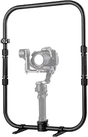 Ring X Prof ional Dual Handle Ring Handheld Stabilizer P graphy Acc ory Load Bearing 20KG Repla ent for Ronin S/Ronin SC/ RS2/ RSC2/ a Air 2 Black One Size