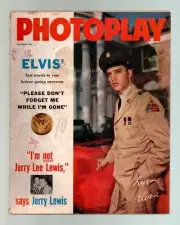 MAG: Photoplay-Elvis-Shirley MacLaine-Kim Novak-Jerry Lee Lewis-10/1958