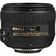 Nikon AF-S NIKKOR 50mm f/1.4G Autofocus Lens