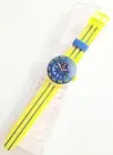 Swatch: Scuba Libre " Playero " ( Ref No SUUJ400) Yellow-Blue New/Top-Rarität