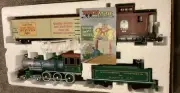 BACHMANN BIG HAULERS G SCALE WIEL-MCLAIN TRAIN SET CONTRACTORS SERIES 3 NEW !!