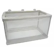 Flat Pack Mesh Net Breeding / Isolation Box Green Frame LARGE For Fish Shrimp Snail Tank Aquarium