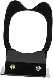 Acrylic Desktop Speaker Stand Acrylic Speaker Holder Speaker Riser Table Holder for Clip 4/5, Black