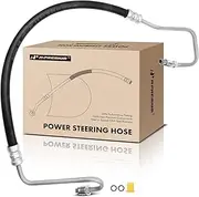 A-Premium Power Steering Pressure Hose Line Assembly Compatible with Jeep Wrangler, TJ 1997 1998 1999 2000 2001 2002, L6 4.0L, with O-ring & Bushing, Pump to Gear/Rack Pinion, Replace 52087902AB