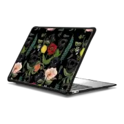 MacBook Air 13-inch (M1 / Intel) Impact Case Botanical and Black Pugs