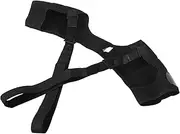 KOMBIUDA Double Breathable Shoulder Strap Brace Protective Shoulder Wrap for Lifting Sports