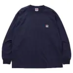 BEN DAVIS 2780025-68 WIDE POCKET L/S TEE 寬版 長T (深藍色) 化學原宿