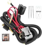 Fnggd 12V Horn Wiring Harness Relay Kit Set,Horn Relay,Train Horn Kit for Truck,Wide Compatibility and Complete Set for Car Truck Grille Mount Blast Tone Horns (Horn Not Included)