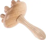 Wooden Massage Brush Body Tool for Muscle Soreness Relief Handheld Body Massager Acupressure Relief Athlete's Friend