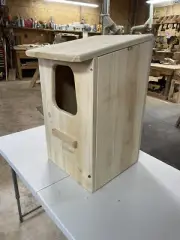 Barred owl Nesting Box (white Cedar)