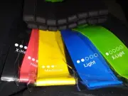 *New* 2 1 Pound Each Wrist/Ankle Weights With 5 Resistance Bands