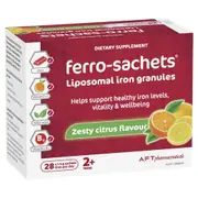 Ferro-Sachets Iron Supplement 1.5g x 28 Pack