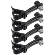 4 Pcs Drum Mic Mount Microphone Clip Drums Lifters Shock-proof for