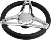 14inch Boat Steering Wheel Replacement TPU Rubber for Yacht And Pontoon
