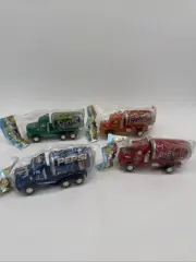 Coke Pepsi Sprite Sunkist Toy Trucks New In Bags Lot of 4