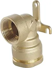 SOMATHERM FOR YOU - Brass Application for D25 PE Pipe - F15 / 21 - unidirectional mounting Technology to Ensure The Correct Installation of The Connection