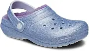 [Crocs] Unisex Kid's Classic Lined Glitter Clog K