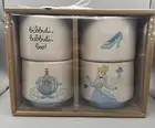 Rae Dunn Disney Princess Cinderella Stacking Ramekins Set Of 4
