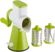 Norpro Ultimate Grater/Slicer, Green, Multi-Function Kitchen Tool for Grating