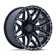 20X10 Fuel 1PC FC885 INJECTOR 8X170 -18MM GLOSS BLACK MACHINED FACE W/ DARK TINT