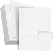 1000 Pieces Printable Business Cards, Perforated Card Stock Paper for Inkjet and Laser Printers, 10 Cards/Sheet (3.5 x 2 in)