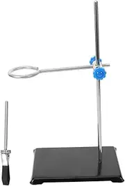 Lab Stand Clamp Stand Laboratory Equipment Heavy Duty Metalware Support for Chemistry Lab