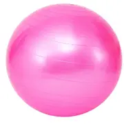GGP Pink 65Cm Anti Burst Yoga Exercise Ball For Pilates & Core Strength