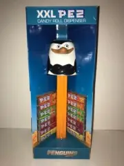 ULTRA RARE Madagascar Penguin GIANT PEZ Dispenser NEW Complete with BOX & Candy