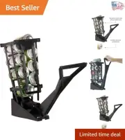 Efficient Wall-Mounted Can Crusher with Mess-Free Recycling System